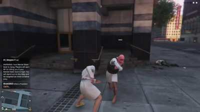 The greatest ending to a duel I have ever had in this game. it begins by standing next to an afk.
