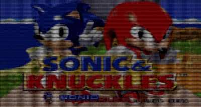 Sonic &amp;amp; Knuckles ASCII-ficated