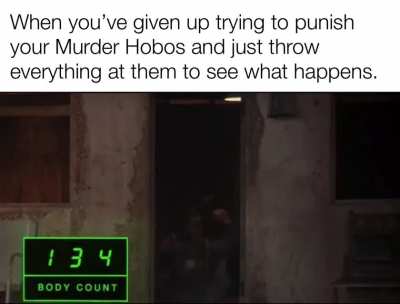Murder Hobo Body Count: Bloodiest Game Ever!
