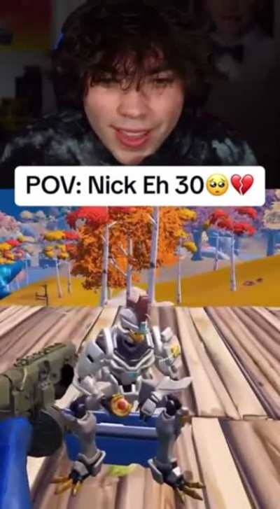 He changed 