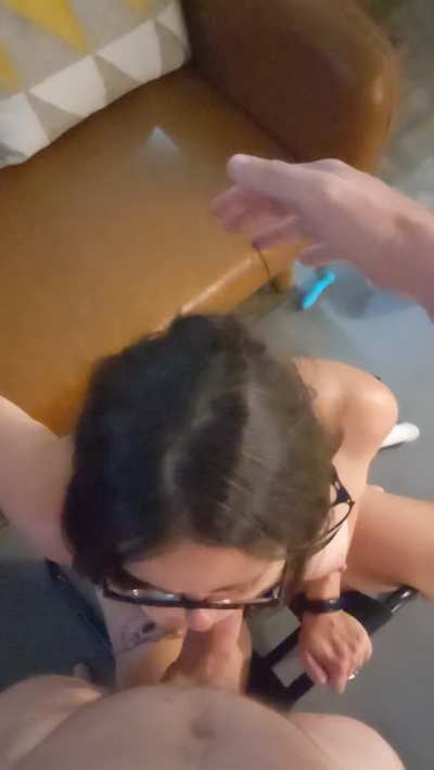 Too bad you can&rsquo;t see I am riding the FUCK outta this insane dildo