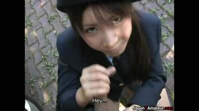 Japanese Female Cop Abusing Her Powers