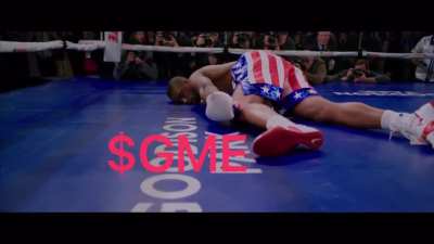 $GME got up like a man possessed 🥊🚀