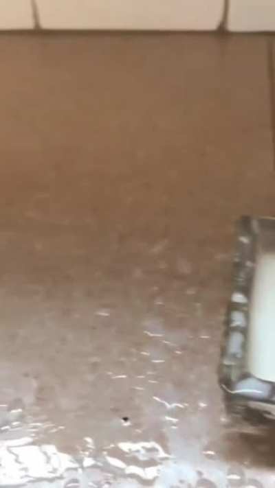 Accidently in moms splash zone
