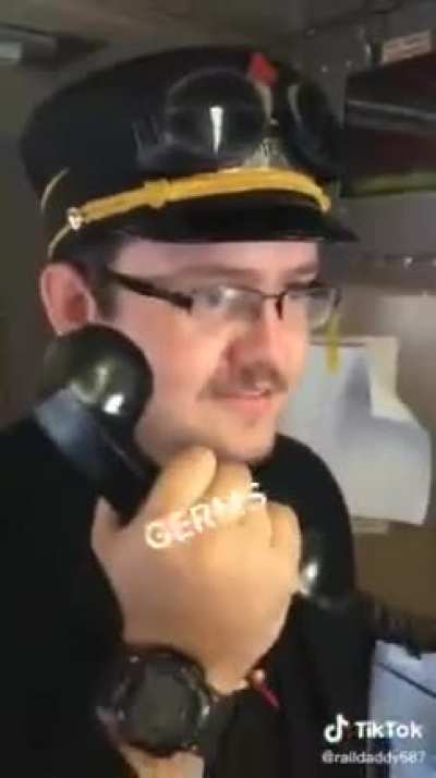 YOU'RE ON A TRAIN!