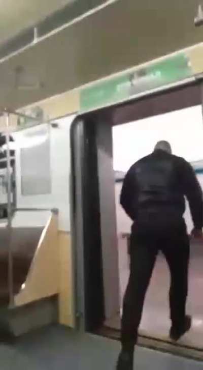 Just another day in Russian subway