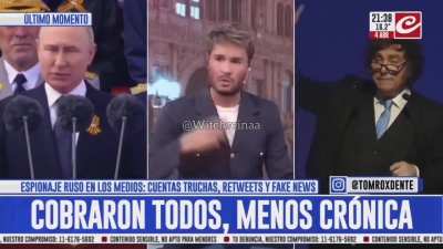 Tomi Dente contó como se vive el RUSIAGATE🇷🇺 desde dentro del periodismo: 
