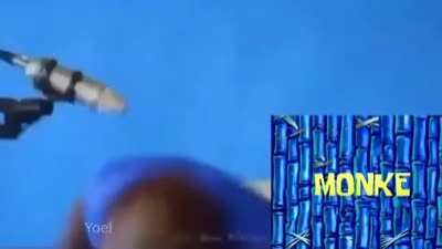 Se escucha hasta el golpe que se di&oacute; el monke