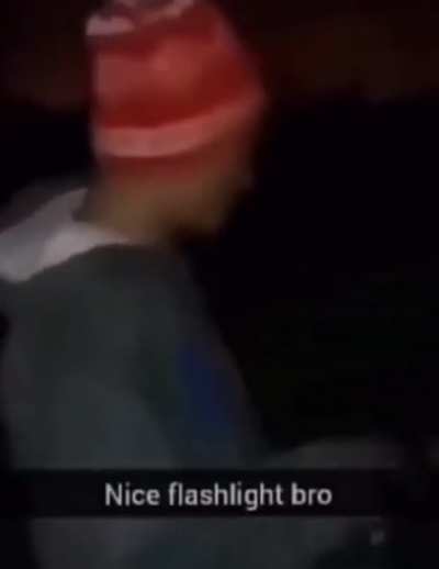 Now that&rsquo;s a bright flash light!!