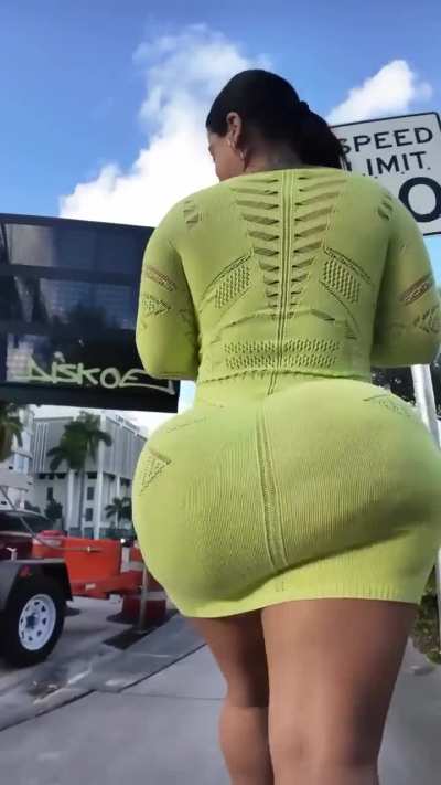 Fat ass on the street should not be allowed to go without dick