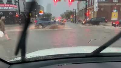 17th Ave flash flood
