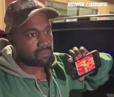 Ye post-game interview pt. 2 (reads off the &ldquo;red media&rdquo; chart, &ldquo;apologizes&rdquo; to black people)