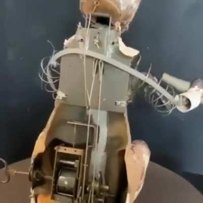 Drinking bear Automaton from the Victorian era.