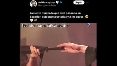 Trae ese clo para amortiguar las balas.