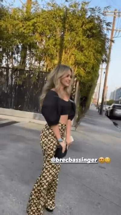 Brec Bassinger turning around