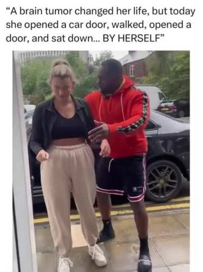 Now this is support and motivation!