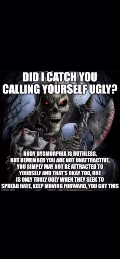 Day 48 of telling you guys to love yourselves! Be proud of who you are! Don&rsquo;t let society judge you for being yourself. It&rsquo;s okay to want to improve, but not okay to hate yourself. Please if you need someone to just vent to I&rsquo;m always here. I may not be a