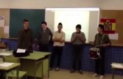 Profesor: Haced la exposici&oacute;n de lo que m&aacute;s os guste