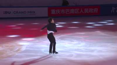 Figure Skater Performs to Noragami OP!