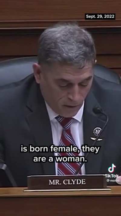 What defines a woman? Rep. Andrew Clyde and Dr. kumar debate