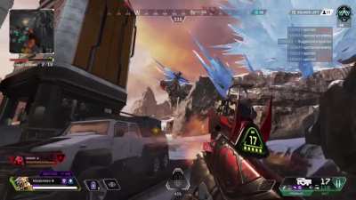 Thanks for all upvotes on my heirloom pack opening Felagi Fighters. Here&rsquo;s Ravensbite in action sending a lifeline back to the lobby.