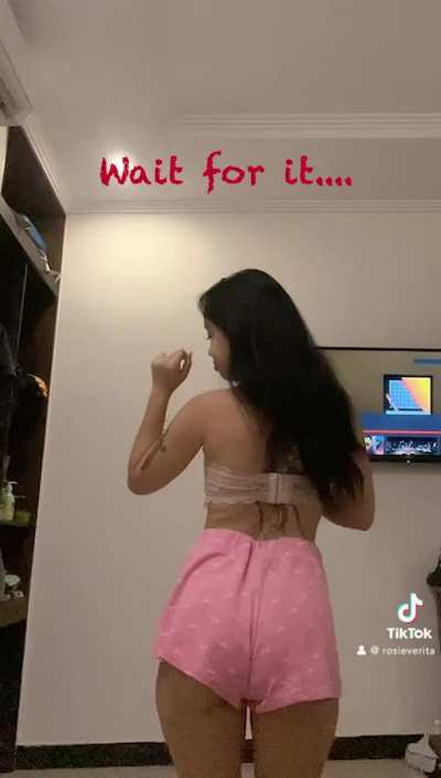 Exposed a little too much for this dance challenge, want to see more?