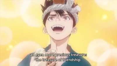 Senku and Magma calling the "power of friendship" cringy - [DR. STONE]