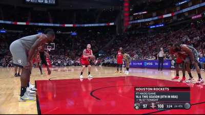 [Highlight] Garrison Mathews receives MVP chants in Toyota Center