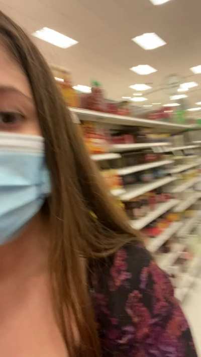 Almost got caught by the guy shopping behind me
