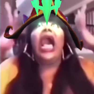 POV: You&rsquo;re Lulu being possessed by Vieghoe but it doesn&rsquo;t taste purple 😳