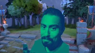 POV as a Support giving salves and tangos to your Carry Morphling