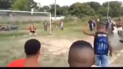 When soccer is taken a little too seriously