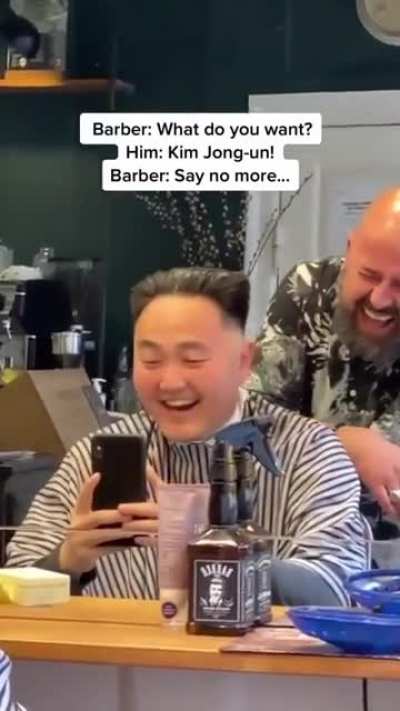 Kim Jong-un style haircut