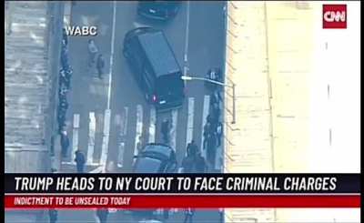 Donald Trump officially placed under arrest