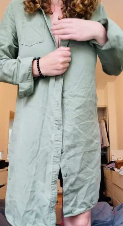 Delivery guy looked pretty happy when I was wearing only this&hellip;