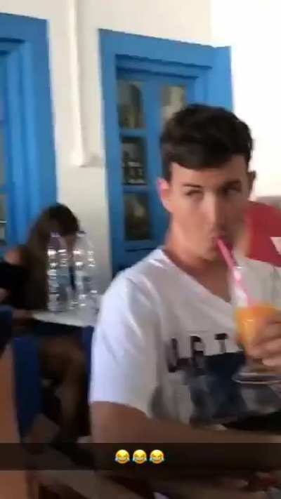 Maybe he's born with it