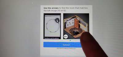 PlayStation Portal Setup Captcha from Hell (3rd attempt).