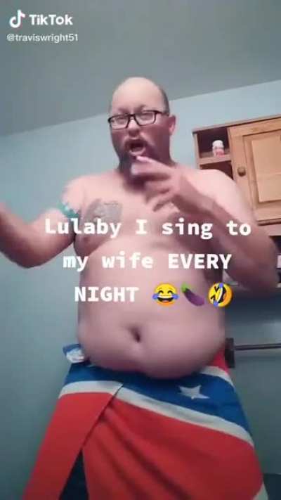 His wife must be delighted