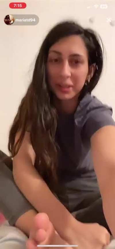 Cute toes live TikTok