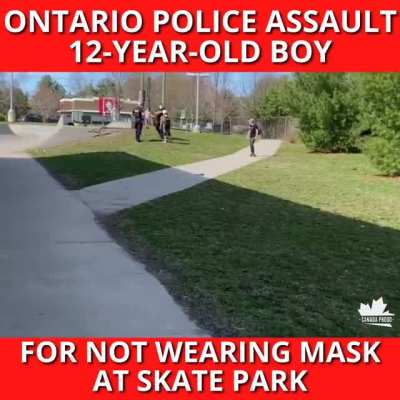 cop enforcing bullshit &ldquo;no playground&rdquo; rules while taking his anger out on a 12 year old.