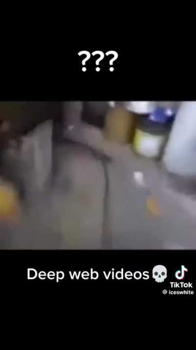 Wtf is that.   its filmed on a toster.