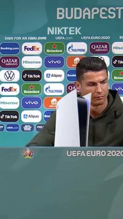 Ronaldo has always been a PC guy