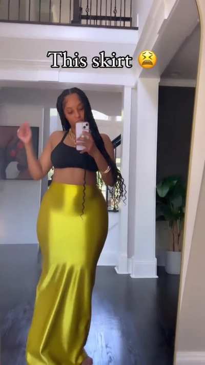 The shape of her