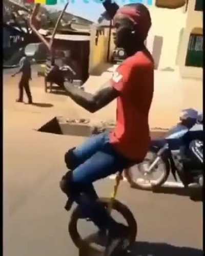 Blursed bicycle