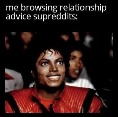 There is nothing more entertaining than watching broken people give other broken people advice