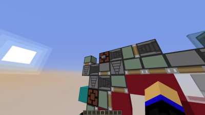 I made an Among Us Piston Door