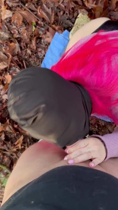 Sucking in woods