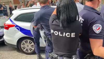 Viral French Officer
