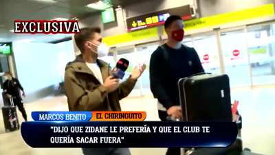Luka Jovic reacts to being told that Zidane preferred Mayoral over him and the club wanted him out