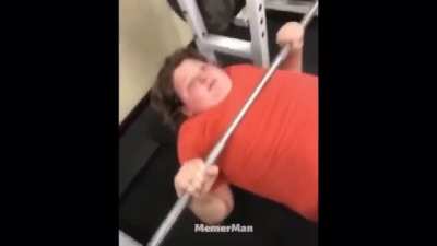 Don&rsquo;t go to the big ones right now buddy boy.You gonna break something and I&rsquo;m not talking about an equipment
